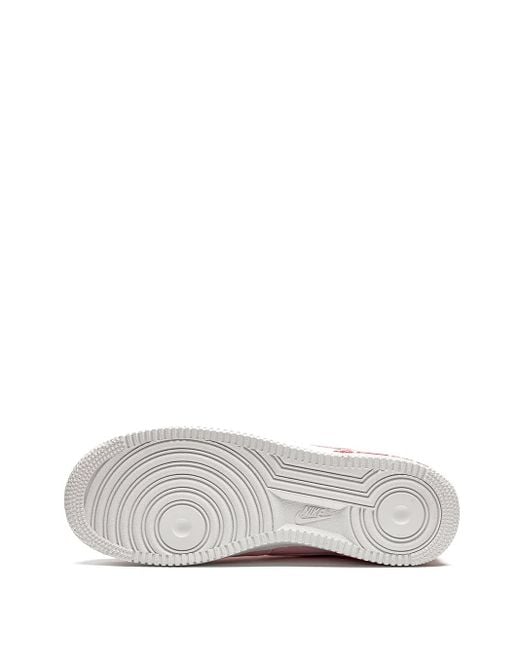Nike Pink Air Force 1 '07 Lx "Thank You Plastic Bag Foam" Sneakers
