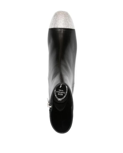 Rene Caovilla Black 40Mm Bonnie Ankle Boots