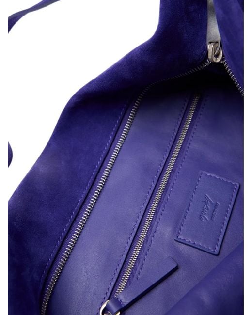 Marsèll Blue Diessepi Suede Clutch Bag