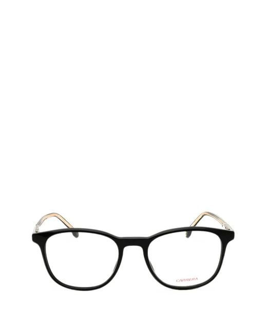 Carrera Black Square-Frame Glasses for men