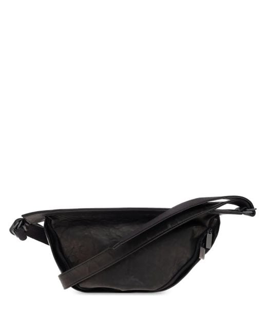 Borsa Messenger di Yohji Yamamoto in Black da Uomo