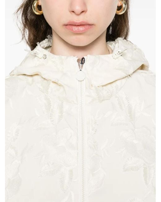 Moncler White Charmeil Jacket
