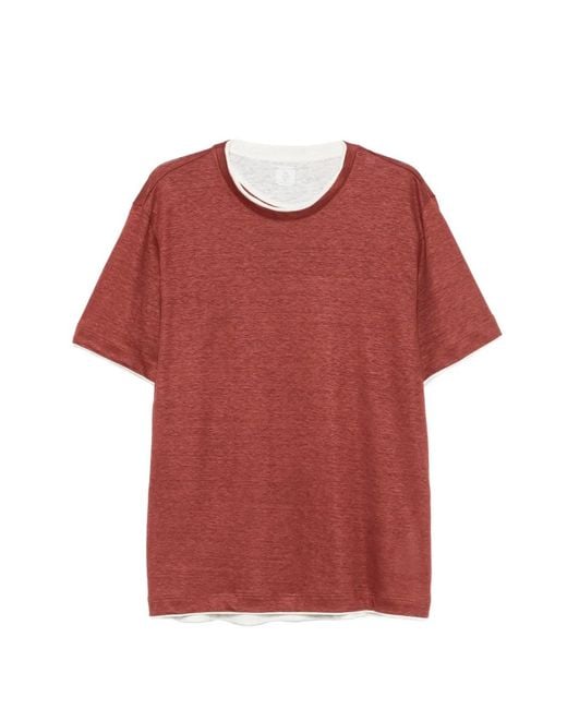 Eleventy Layered-Effect T-Shirt for men