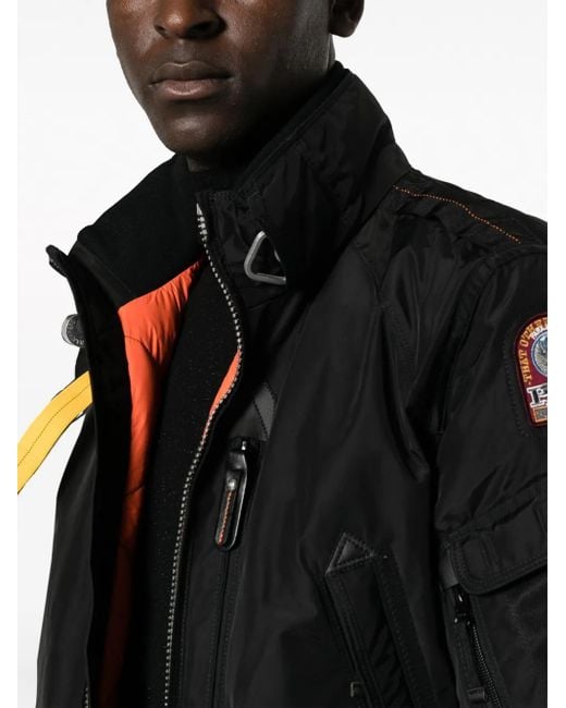 Parajumpers Black Fire Bomber Jacket for men