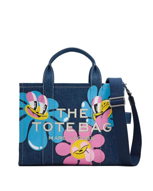 Bolso shopper vaquero mediano de Marc Jacbso x Hattie Stewart Marc Jacobs de color Blue