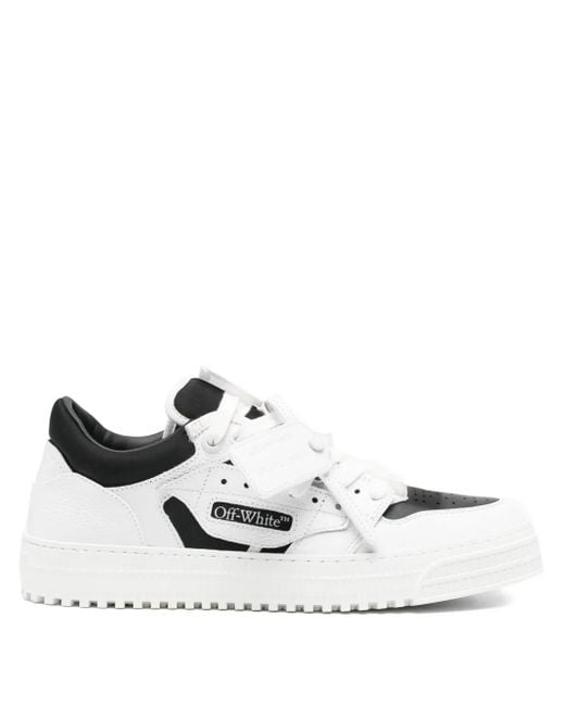 Off-White c/o Virgil Abloh White Out Of Office Leather Arrows-Motif Sneakers for men