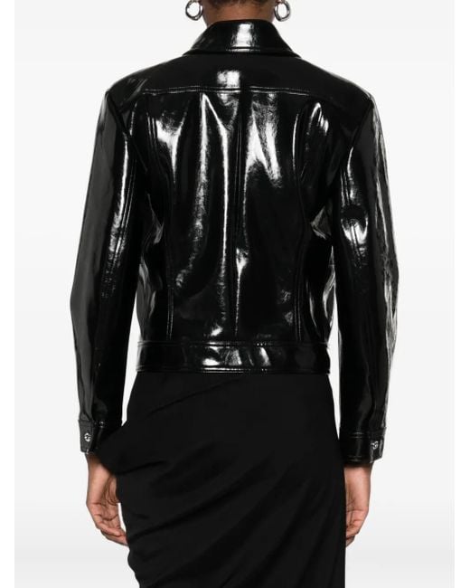 Coperni Black Zip-Front Jacket