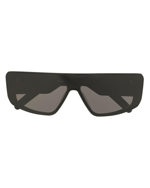 Rick Owens Sonnenbrille im Oversized-Look in Black für Herren