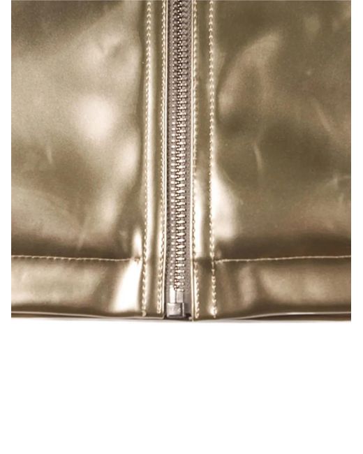 GmbH Natural Metallic Zip-Up Jacket for men