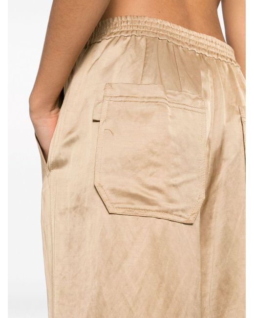 Dorothee Schumacher Natural Drawstring-cuff Trousers