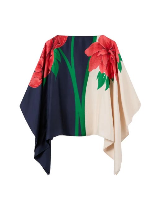 LaDoubleJ White Floral Blouse