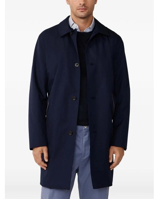Abrigo Belgravia Mac Hackett de hombre de color Blue