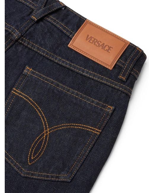 Jeans Dritti Medusa '95 di Versace in Blue