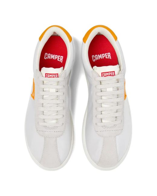 Camper White Pelotas Xlf Logo-Detail Sneakers