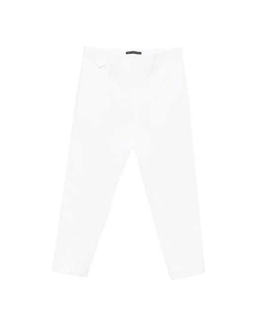 Low Brand White Cooper T1.7 Slim-Fit Trousers for men