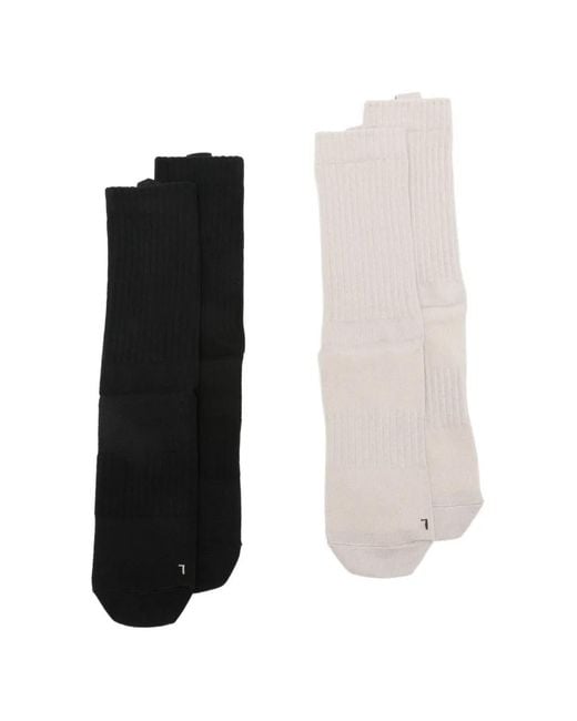 Adidas White X Entire Studios Logo-Detail Crew Socks (Set Of Two)