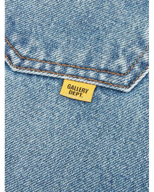 GALLERY DEPT. Blue Melrose Wide-Leg Jeans for men