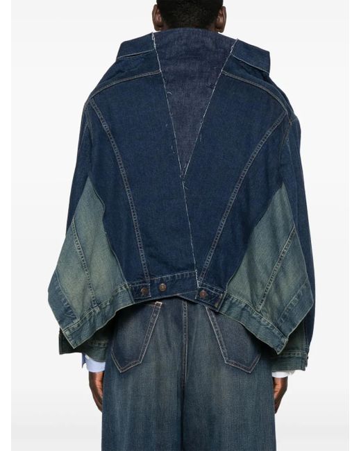 メンズ Junya Watanabe X Levi's ワイドネック ジャケット Blue