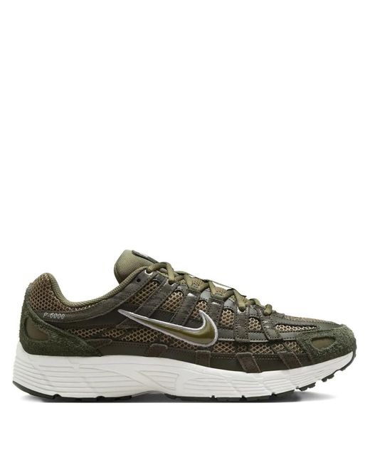 Nike Green P-6000 Mesh Trainers for men