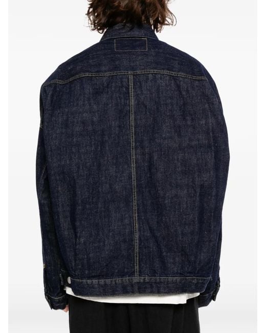 Maison Mihara Yasuhiro Blue Selvage Denim Jacket for men