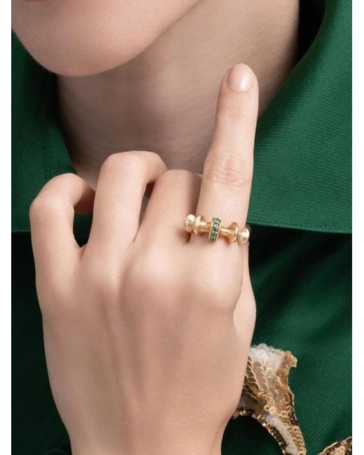 VRAM Metallic Chrona I Emerald Ring
