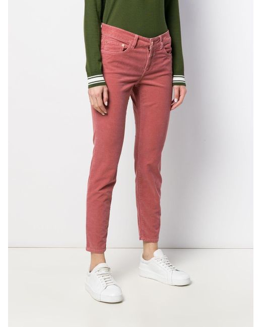 Closed Corduroy Jeans in Pink - Lyst