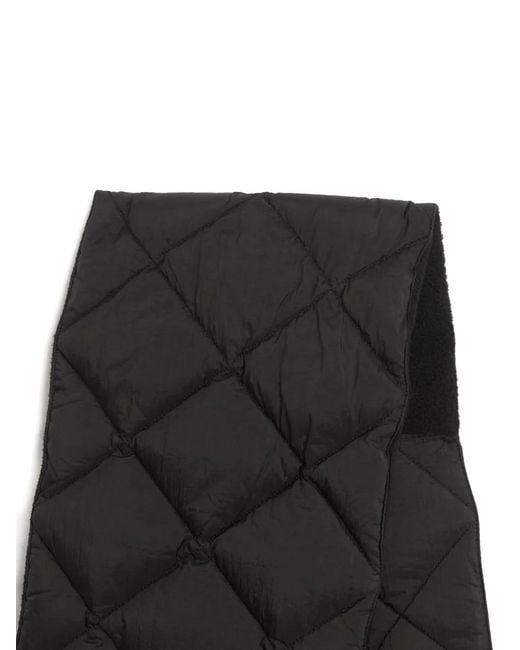 Gramicci Black Quilted Down Scarf
