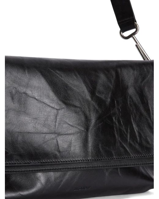 Jil Sander Black Small Shadow Shoulder Bag for men