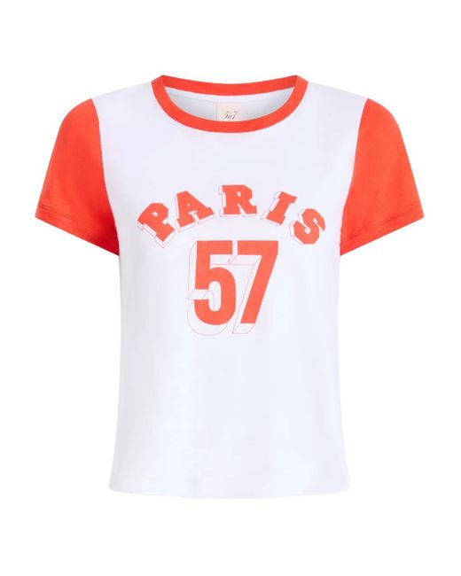 Cinq À Sept White Paris 57 T-Shirt