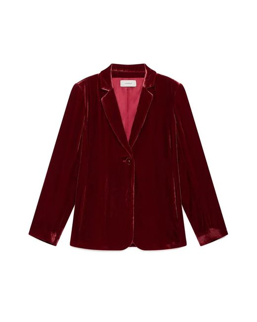 Maliparmi Red Buttoned Jacket