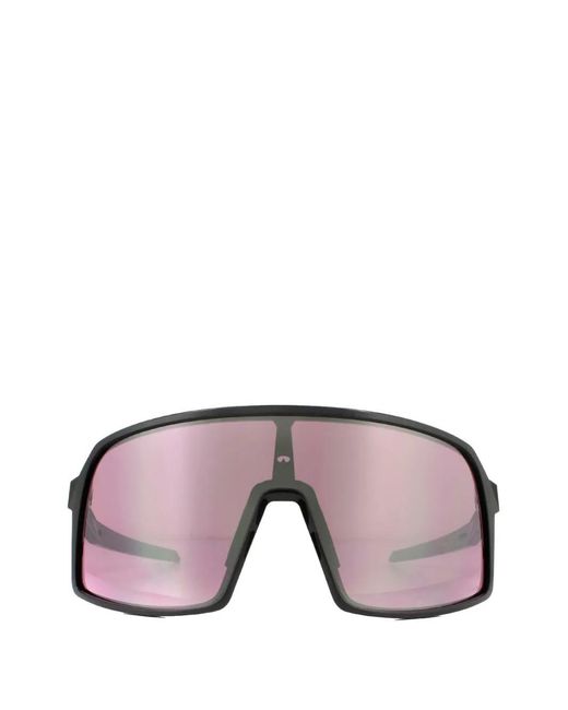 Oakley Black Sutro S Geometric-Frame Sunglasses