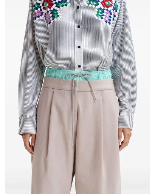 Essentiel Antwerp Gray Hip Trousers