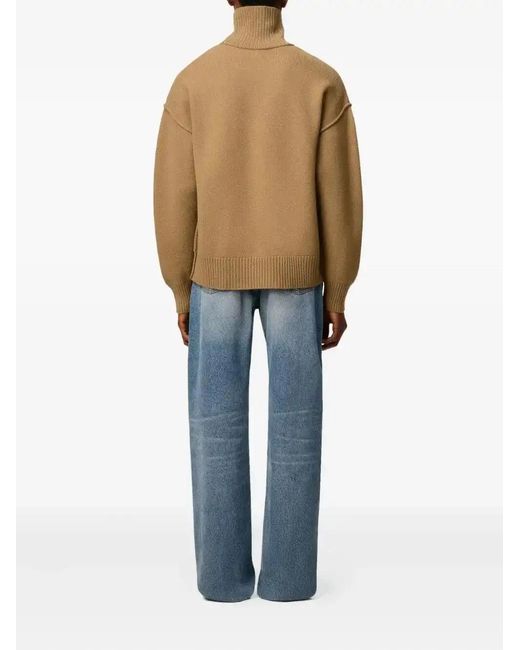 AMI Turtlenecks in het Brown