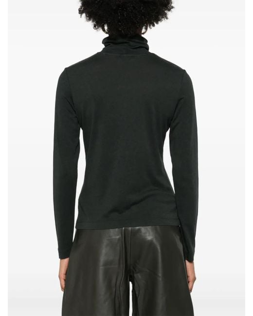 Marc O' Polo Black Turtleneck Long-Sleeve Top