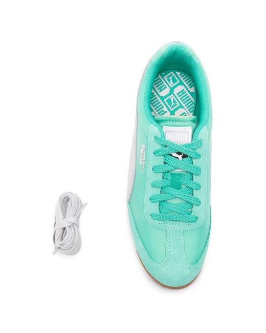 PUMA Green Arizona Lace-Up Sneakers
