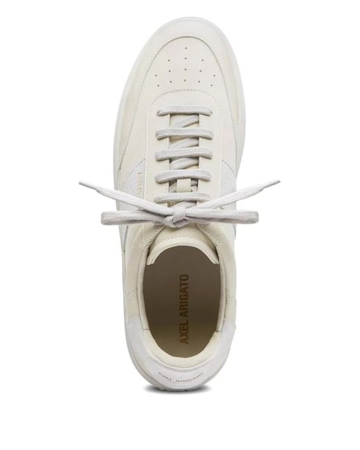 Axel Arigato White Lace-Up Panel Orbit Sneakers for men