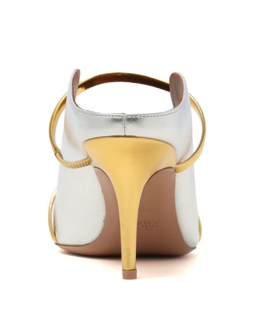 Malone Souliers White Maureen 90 Mm Mules