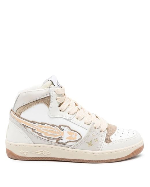 Zapatillas altas EJ Rocket Mid ENTERPRISE JAPAN de color White