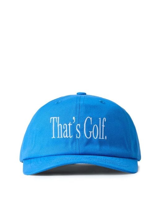 METALWOOD STUDIO Blue That's Golf Dad Cap for men
