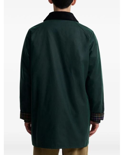 Barbour Green X Paul Smith Gamefair Zip-Up Coat for men