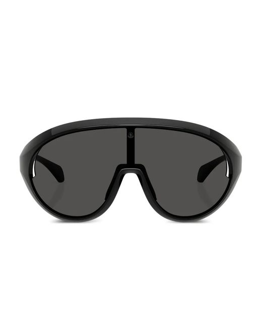 Moncler Gray Oversize-Frame Sunglasses