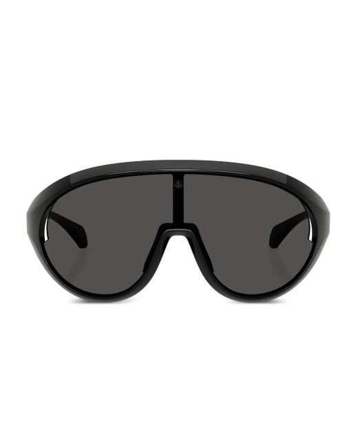 Moncler Gray Oversize-Frame Sunglasses