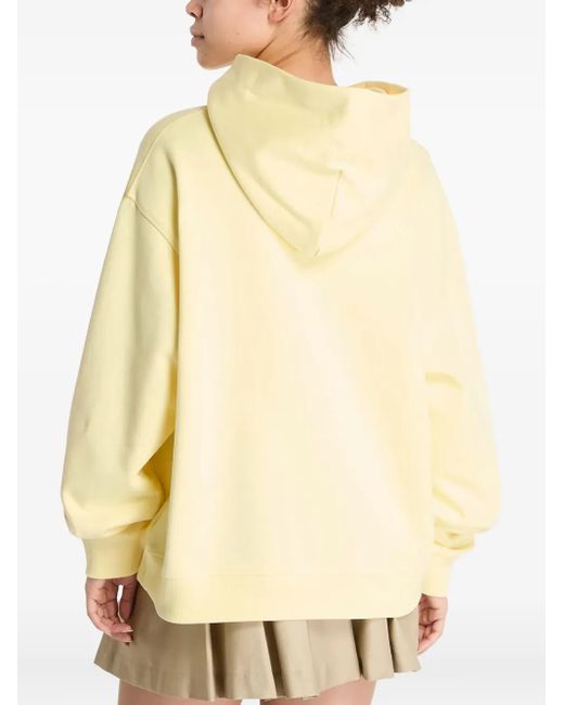 New Balance Natural Logo-Print Hoodie