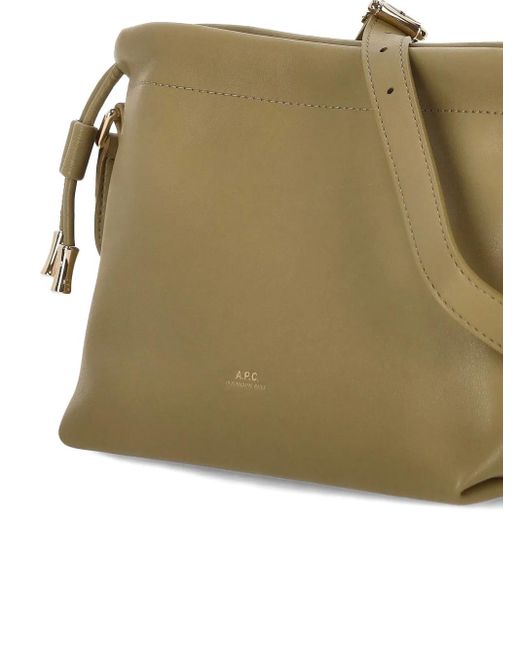 A.P.C. Green Mini Ninon Cross Body Bag