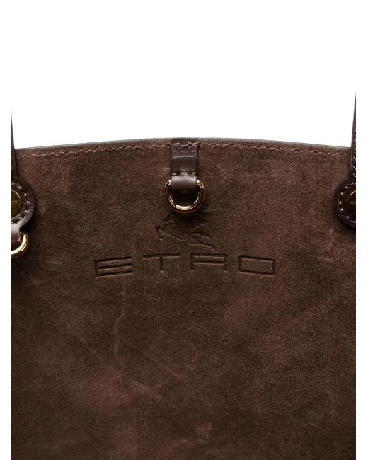 メンズ Etro ペイズリー ショルダーバッグ Brown