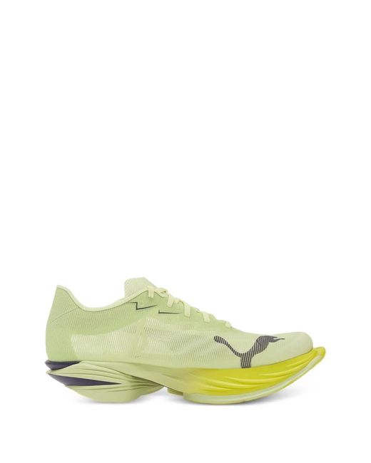 PUMA Green Fast-R Nitroelite 3 Sneakers for men