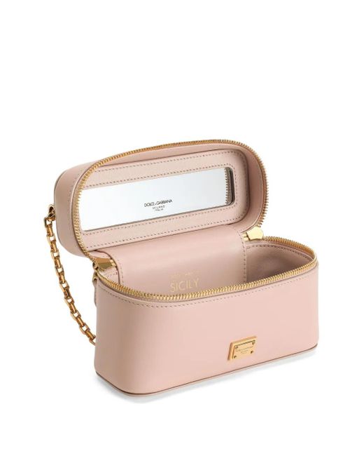 Dolce & Gabbana Sicily Cube バニティバッグ Pink