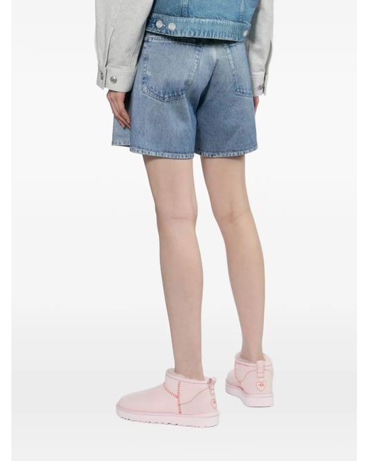 Rag & Bone Blue Miramar Kaia Shorts
