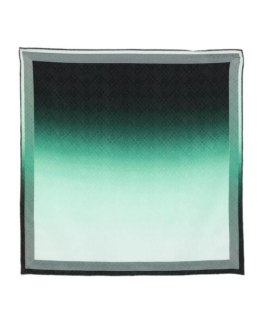 Casablanca Green Schal mit Ombré-Muster