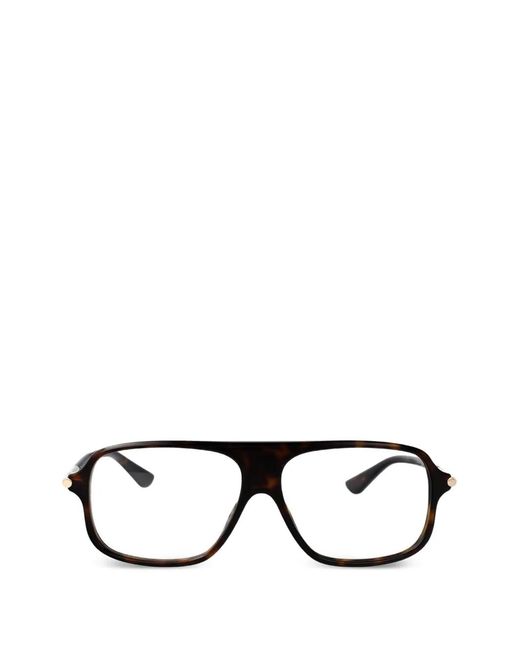 McQueen Black Pilotenbrille